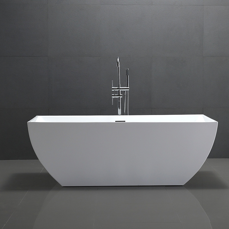 59” 67” Diseño simple con bañera acrílica de líneas limpias 6821